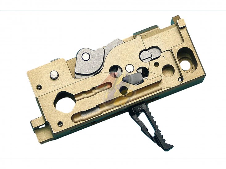 --Out of Stock--EMG MWS CNC Adjustable Trigger Box ( Strike Industries Trigger/ Black ) ( by G&P ) - Click Image to Close