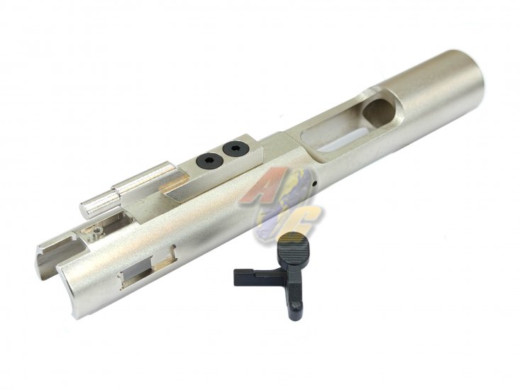 RA-Tech CNC Steel Bolt Carrier For WE M4 GBB Series ( Silver/ 2015 ) - Click Image to Close