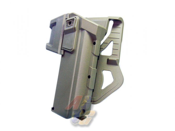 Armyforce Polymer Hard Case Movable Holster For Tokyo Marui, WE, HK G17/ G18C/ G19 Series GBB ( DE ) - Click Image to Close