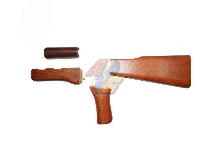 Classic Army Wooden Conversion Kit For AK47 AEG - Click Image to Close