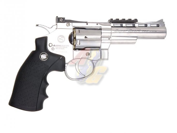 --Out of Stock--WG Revolver Sport Series 4 Inch ( Full Metal/ Co2, SV, BK Grip ) - Click Image to Close