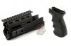 CYMA AK Railed Handguard & Tactical Grip Set -BK