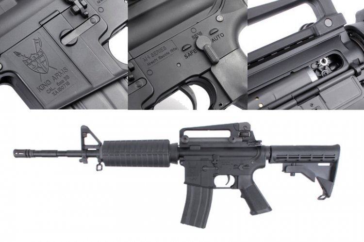 --Out of Stock--King Arms M4A1 Ultra Grade AEG - Click Image to Close