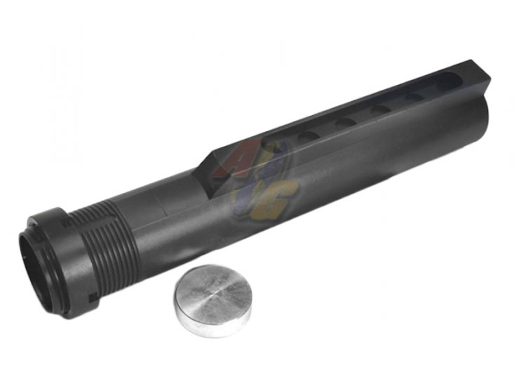 Airsoft Artisan 6 Position Buffer Tube For WE/ VFC/ WA M4 Series GBB ( Mil Spec/ BK ) - Click Image to Close