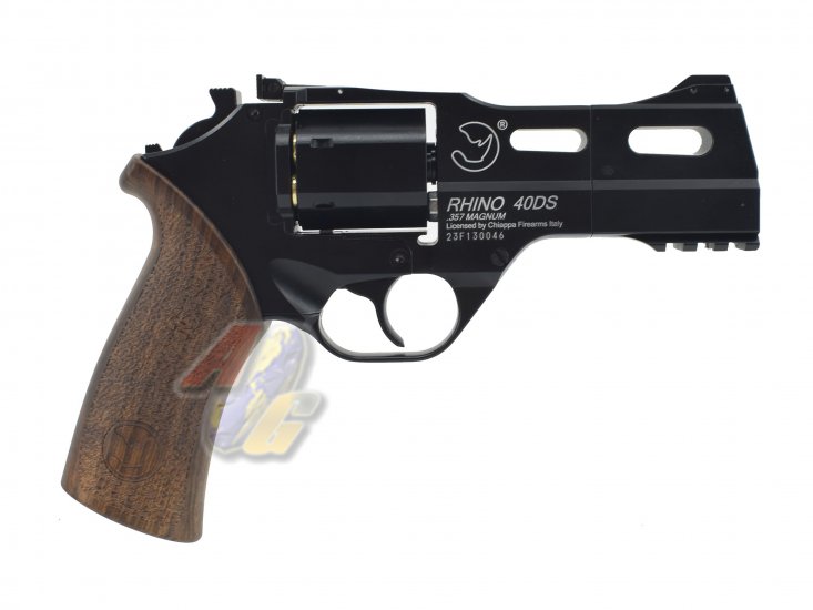 BO Chiappa Rhino 40DS .357 Magnum Co2 Revolver ( Black ) - Click Image to Close