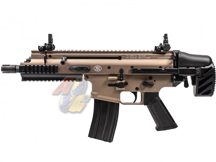 Cybergun FN Herstal Licensed SCAR-SC Compact BRSS Recoil System AEG ( TN/ by BOLT ) - Click Image to Close