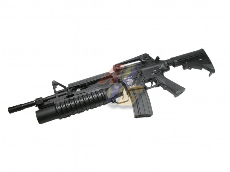 --Out of Stock--AG Custom E&C M4A1 Carbine AEG with M203 Granade Launcher ( Full Metal ) - Click Image to Close