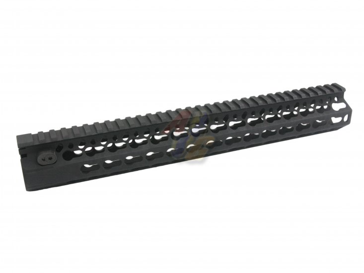 C&C Bravo Style KMR 13" KeyMod Rail For M44/ M16 Series AEG ( Black ) - Click Image to Close