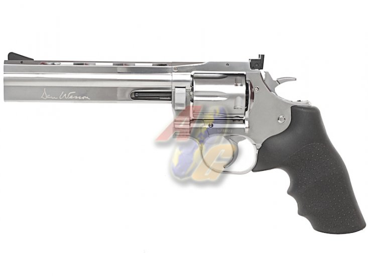 ASG Dan Wesson 715 6 inch 6mm Co2 Revolver ( Silver ) - Click Image to Close