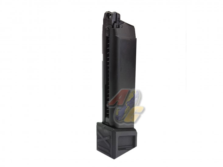 WE G17 Gas Magazine with Extension MagBase - Click Image to Close