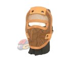 V-Tech V5 3Points/ Steel Full Face Mask(BROWN)