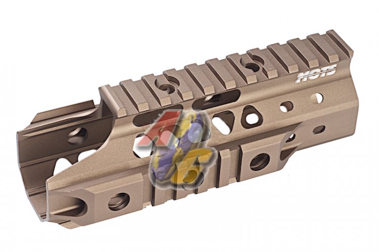 G&P MOTS 6 Inch Upper Cut RAS Handguard For G&P, WA M4/ M16 Series GBB ( Sand ) - Click Image to Close