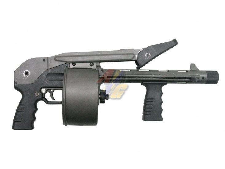 --Out of Stock--AGT Striker 12 Toy Gas Shotgun ( BK ) - Click Image to Close