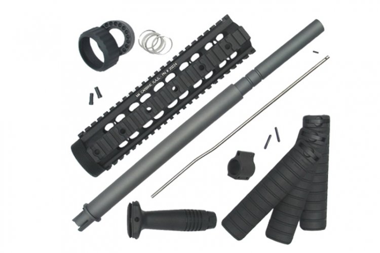 King Arms M4 Free Float RAS Kit (Medium) - Click Image to Close
