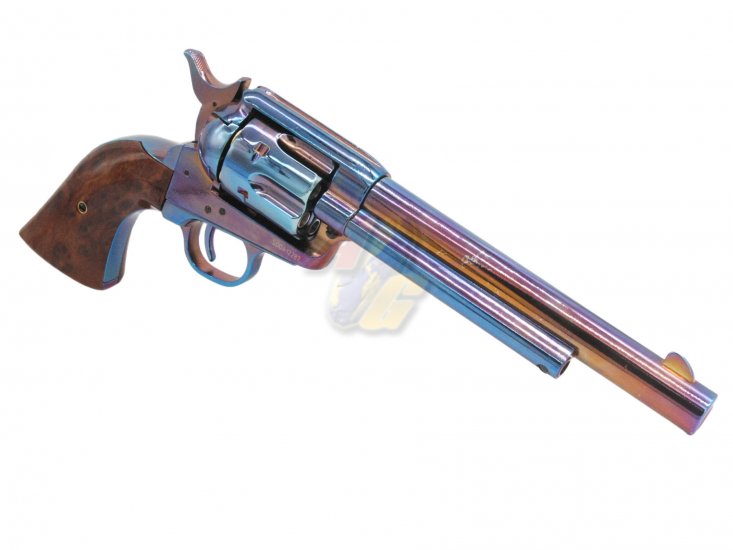 --Out of Stock--King Arms Full Metal SAA .45 Peacemaker Revolver M ( Bluing ) - Click Image to Close