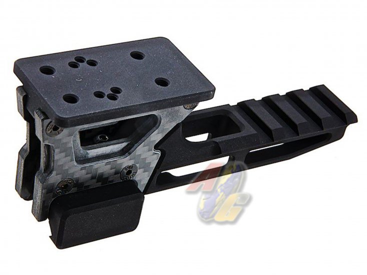 Revanchist Airsoft 2.26" Modular Optics Mount and Laser Devices Riser For Amphibious Dot Sight ( V2 ) - Click Image to Close