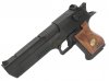 AG/ ALC Custom Full Steel Desert Eagle .50AE Pistol with Wood Grip ( Matt Black )
