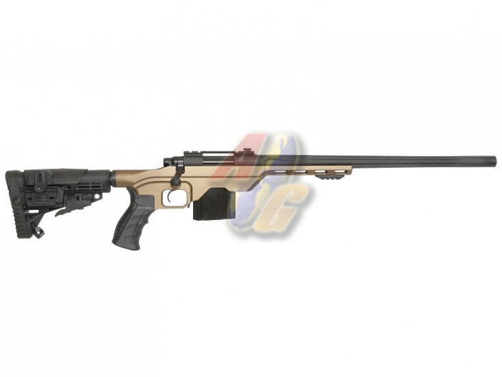 --Out of Stock--King Arms MDT LSS Tactical Gas Sniper ( Limited Edition, Dark Earth ) - Click Image to Close