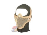 V-Tech Strike Steel Half Face Mask(TAN)
