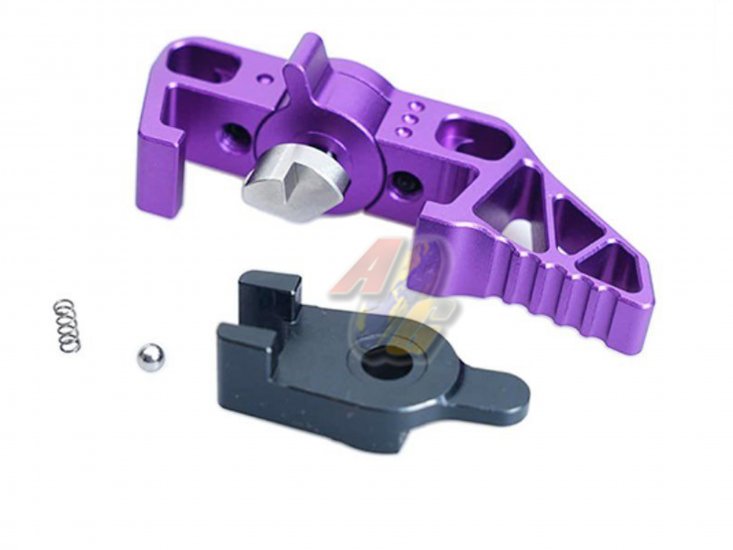5KU Action Army AAP-01 GBB Selector Switch Charge Handle ( Type 3, Purple ) - Click Image to Close