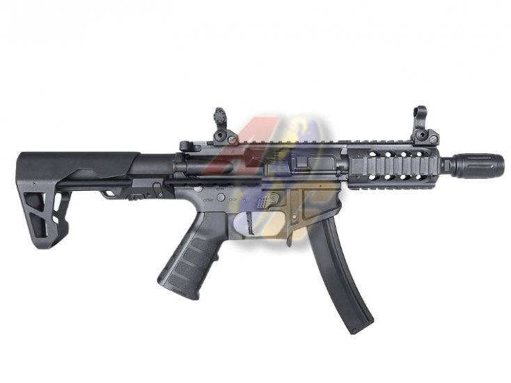 --Out of Stock--KING ARMS PDW 9mm SBR Shorty AEG ( Grey ) - Click Image to Close