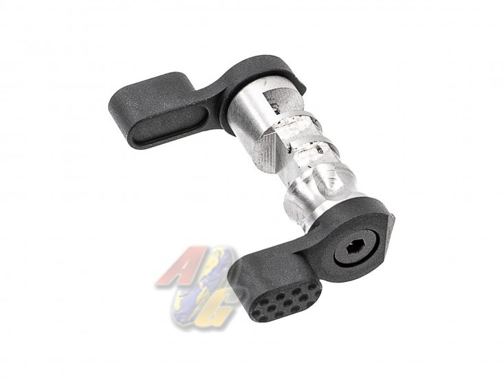 Revanchist Airsoft Stainless Steel Ambidextrous Selector Type C For VFC M4 GBB ( BK ) - Click Image to Close