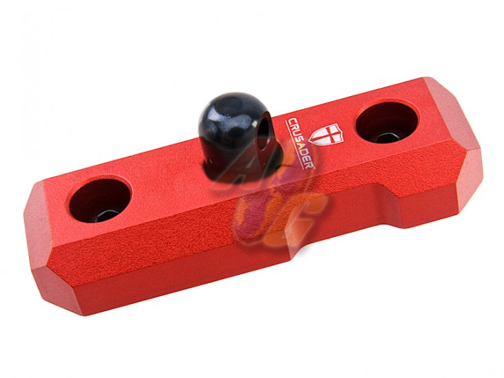 --Out of Stock--Crusader Bipod Mount For M-Lok Rail System ( Red ) - Click Image to Close