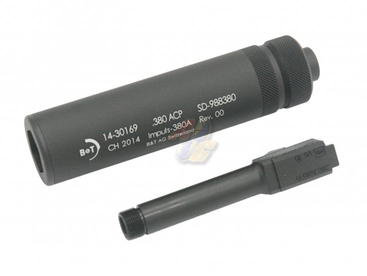 --Out of Stock--Trident Tech Steel Outer Barrel with Dummy Silencer - Click Image to Close