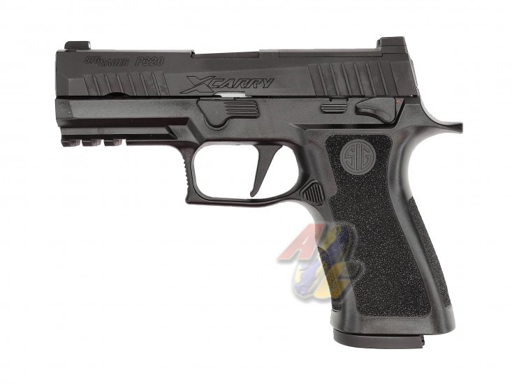 SIG/ VFC P320 X-Carry GBB Pistol ( Black/ Licensed by SIG Sauer ) - Click Image to Close