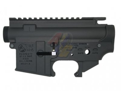 Angry Gun CNC MK12 Upper and Lower Receiver For Tokyo Marui M4 Series GBB ( Colt Licensed )