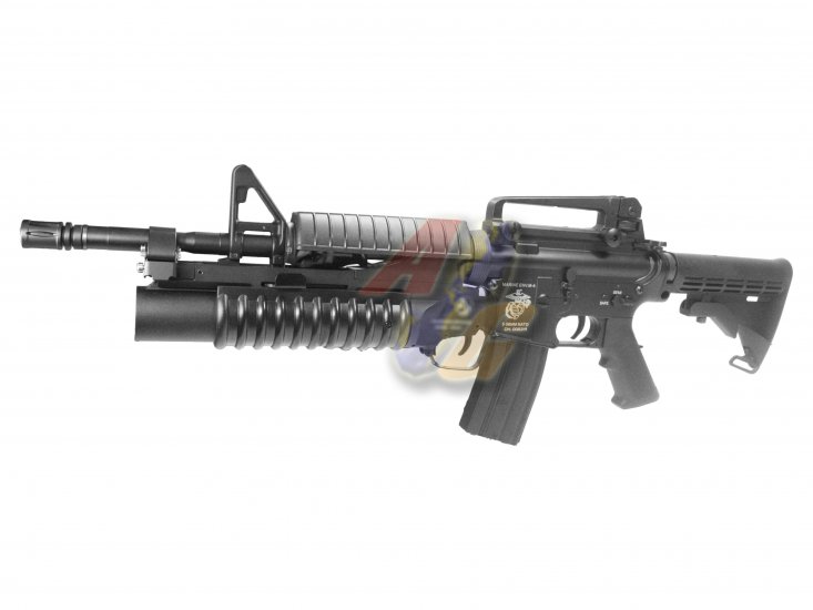 --Out of Stock--AG Custom E&C M4A1 Carbine AEG with M203 Granade Launcher ( Full Metal ) - Click Image to Close