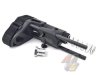 BJ Tac Style Pistol Stock For Tokyo Marui M4 Series GBB ( MWS )