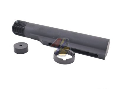 BJ Tac CNC 6 Postion Mil-Spec Buffer Tube For M4 Series GBB ( BK )