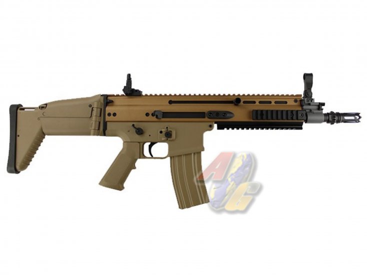 Cybergun FN Herstal SCAR-L AEG ( Tan ) - Click Image to Close