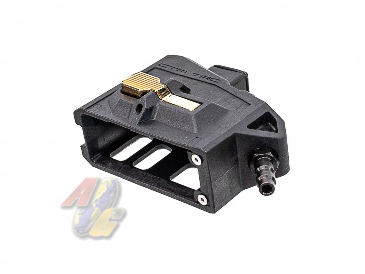 CTM HPA M4 Magazine Adapter For G Series, AAP-01 Series GBB ( Black/ Gold ) - Click Image to Close