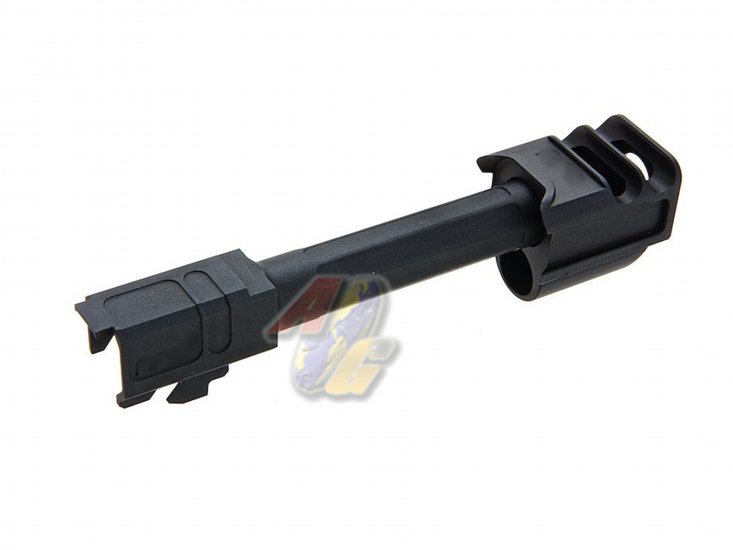 RGW A9 Style 2 Port Compensator Barrel Set For Umarex/ VFC Glock 45, 19X GBB ( BK ) - Click Image to Close