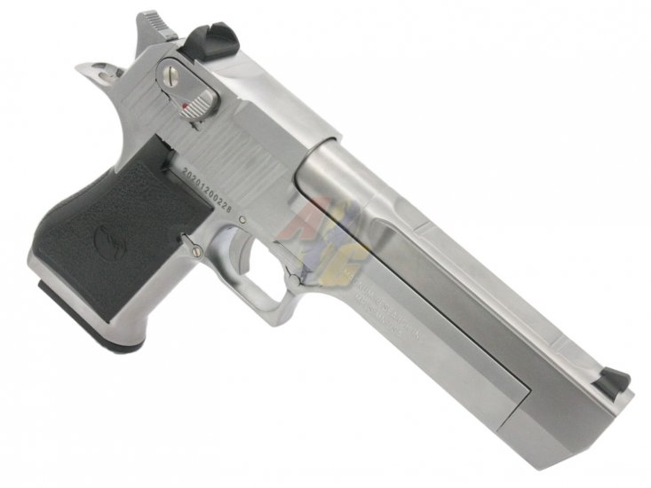 --Out of Stock--Cybergun/ WE Full Metal Desert Eagle .50AE Pistol ( Japan Version/ Silver/ Licensed by Cybergun ) - Click Image to Close