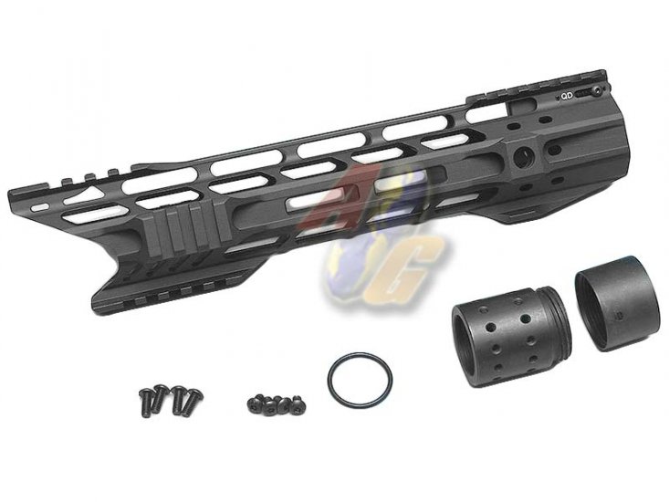 --Out of Stock--G&P Multi-Task Fore Change System 10.75" Shark M-Lok For G&P M.T.F.C. System ( Black ) - Click Image to Close