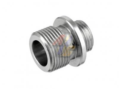 --Out of Stock--Dynamic Precision Stainless Steel Silencer Adapter 11mm+ to 14mm- ( Silver )