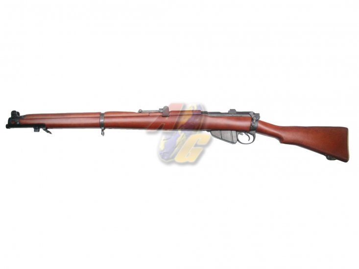 S&T Lee Enfield No. 1 Mk III* Spring Power Rifle ( Real Wood ) - Click Image to Close