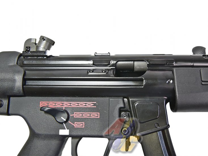 --Out of Stock--AG Custom WE MP5A2 Apache with VFC V-light 5 Tactical Forearms - Click Image to Close