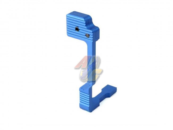BJ Tac T-Style Bolt Release For M4 Series GBB ( Blue ) - Click Image to Close