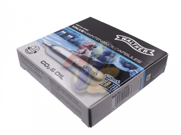 Walther Co2 & Oil 12g Cartridge ( 5pcs )*By Sea Mail only* - Click Image to Close