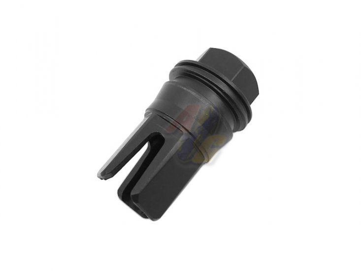 Airsoft Artisan 3 Prong Muzzle Brake For MCX QD Silencer ( 14mm- ) - Click Image to Close