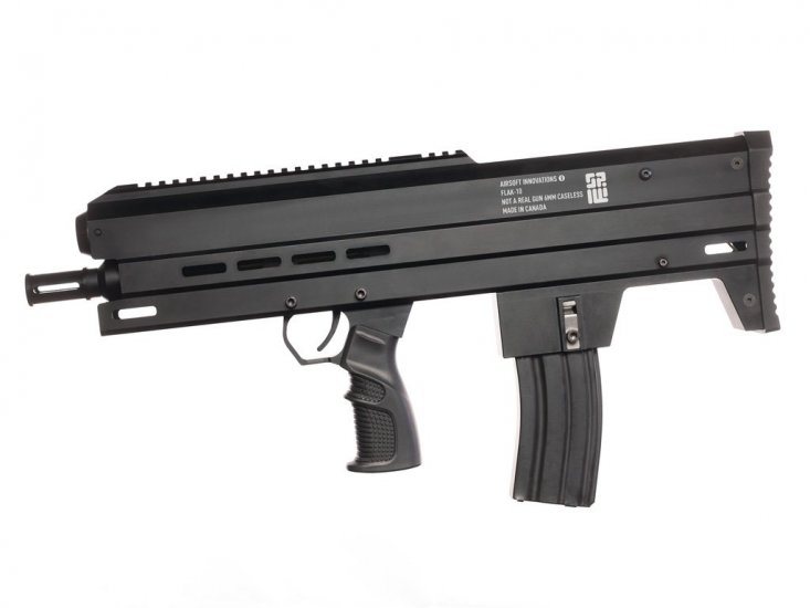 --Out of Stock--Airsoft Innovations FLAK-5 Gas Powered Super Shotgun ( Black Cerakote ) - Click Image to Close