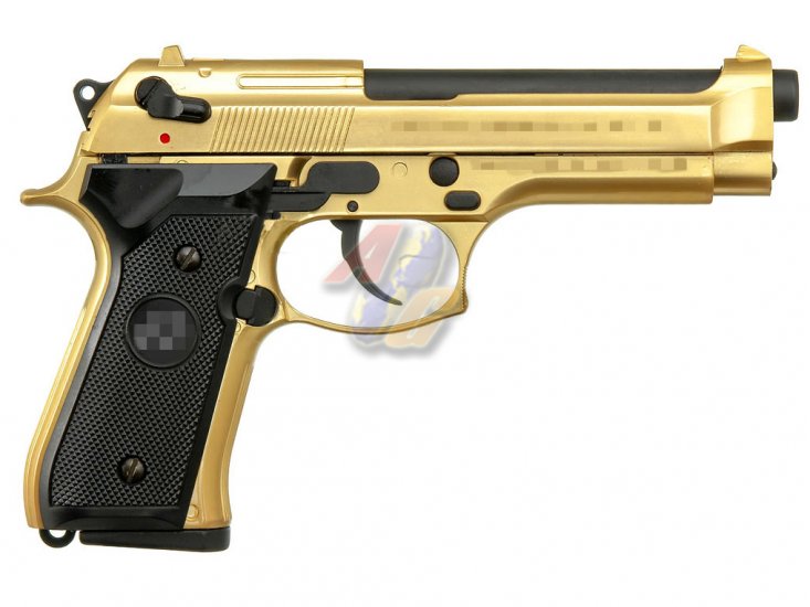 --Out of Stock--Bell Full Metal M9 GBB ( Gold/ 726G ) - Click Image to Close