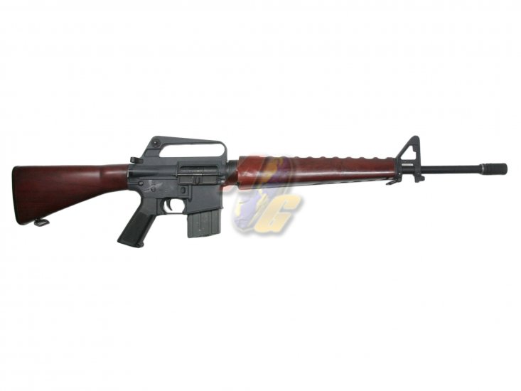 --Out of Stock--AG Custom M16A1 AEG with Hand Carved Wood Kit ( Shabby Version ) - Click Image to Close