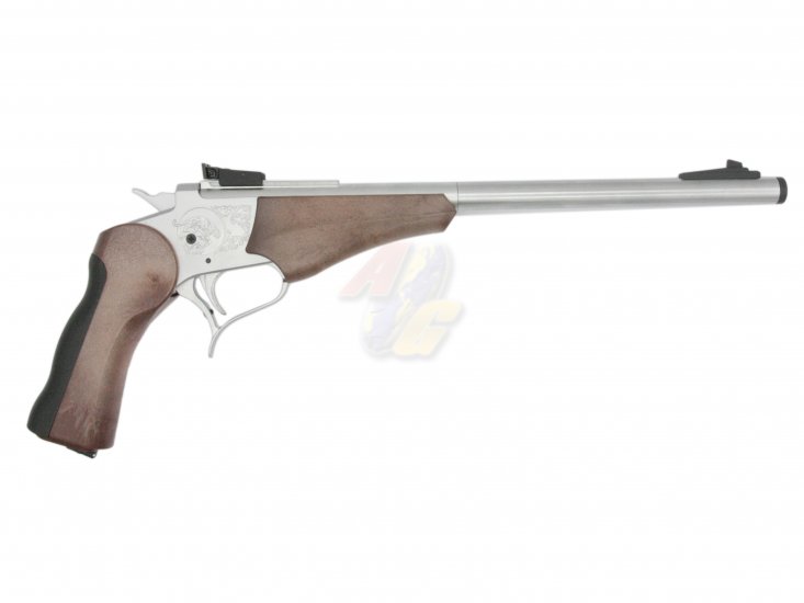 Farsan Thompson G2 Contender Break-Top Gas Pistol ( 370mm/ Silver ) - Click Image to Close