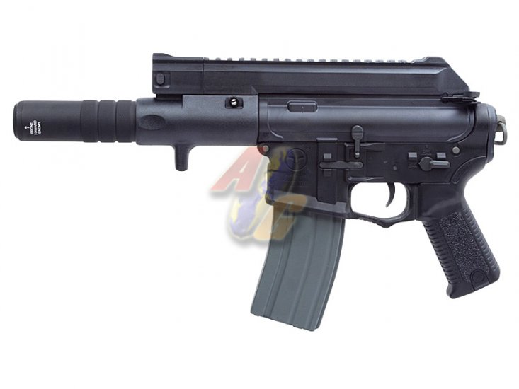 --Out of Stock--ARES Amoeba M4 CCP-S Tactical Pistol AEG ( Black ) - Click Image to Close