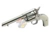 AG Custom King Arms Full Metal SAA .45 Peacemaker Revolver L with Marking ( Silver )